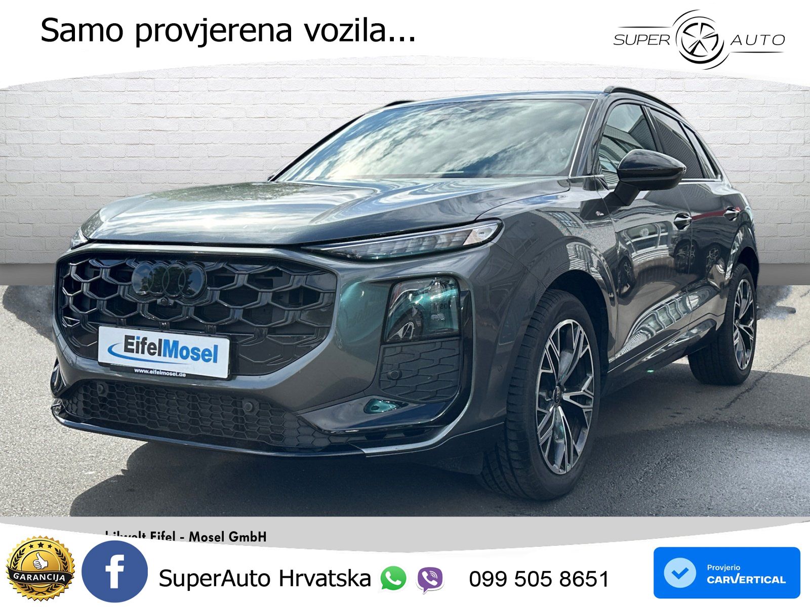 Audi Q3 2.0 TFSI (204 KS) quattro S tronic S line LED+GR SJED+ACC