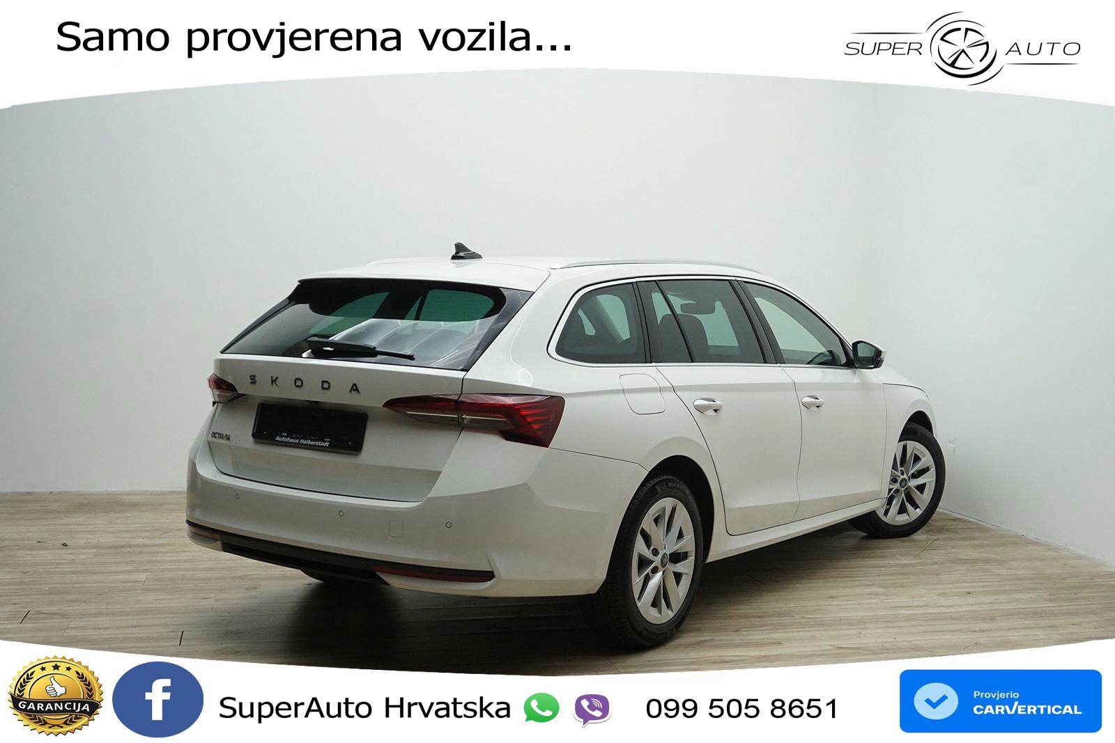 Škoda Octavia Combi 1.5 TSI (150 KS) DSG Selection MATRIX+GR SJED+KAM