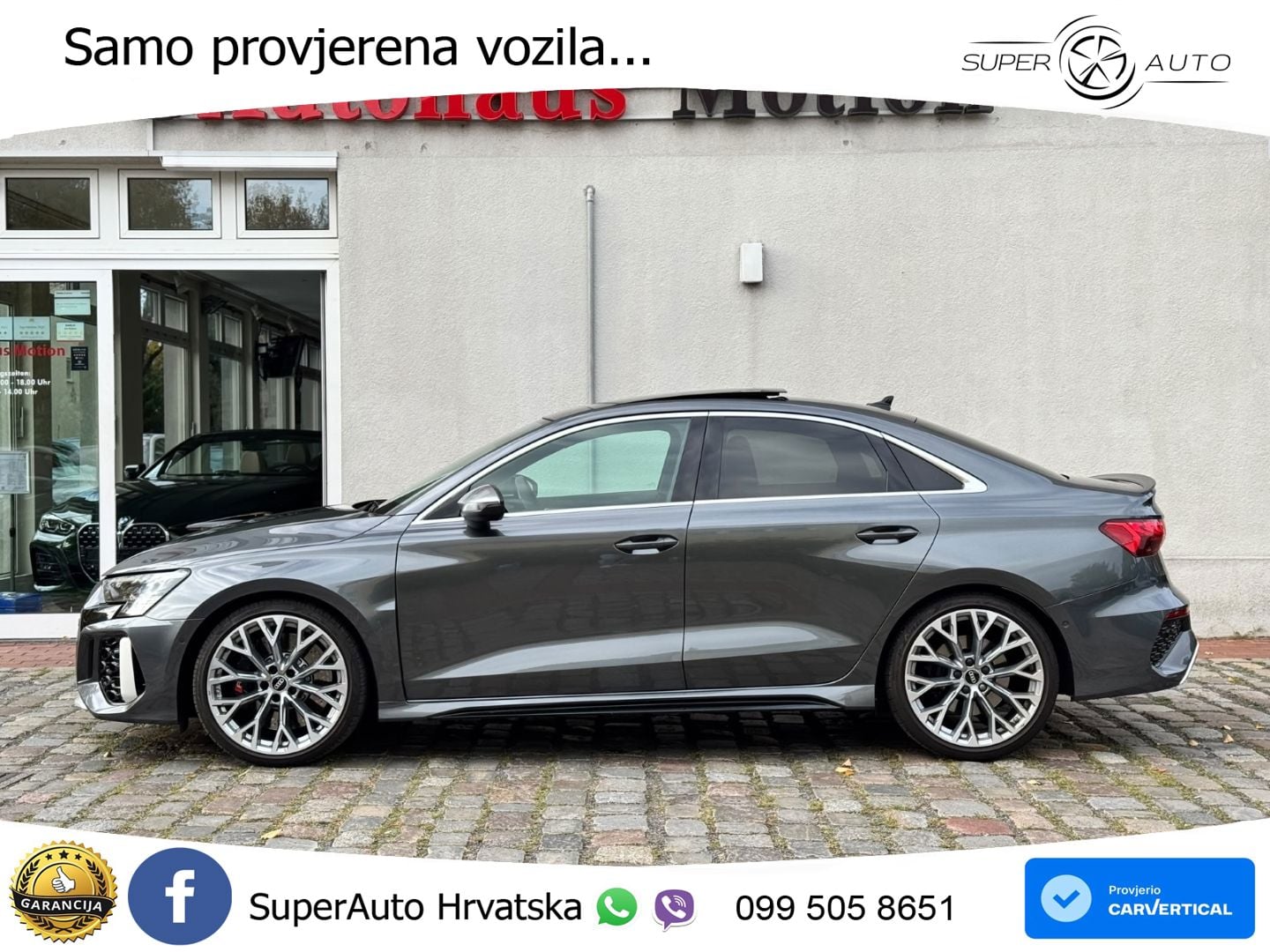 Audi RS3 Sedan 2.5 TFSI (400 KS) quattro S tronic MATRIX+GR SJED+KAM
