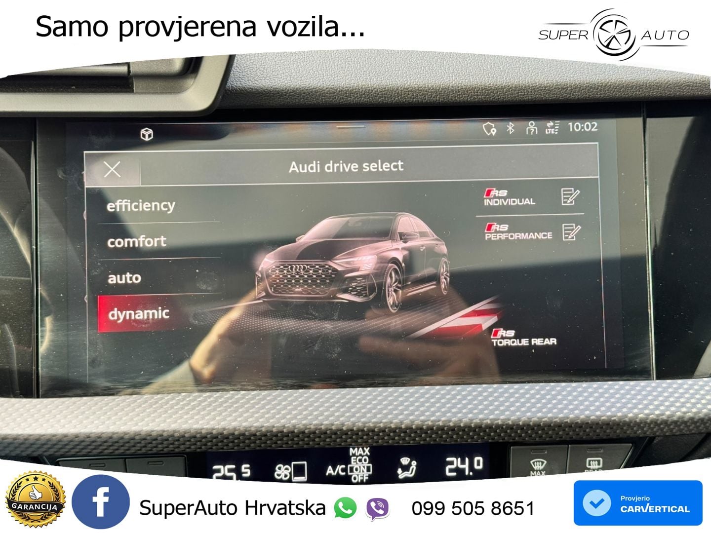 Audi RS3 Sedan 2.5 TFSI (400 KS) quattro S tronic MATRIX+GR SJED+KAM