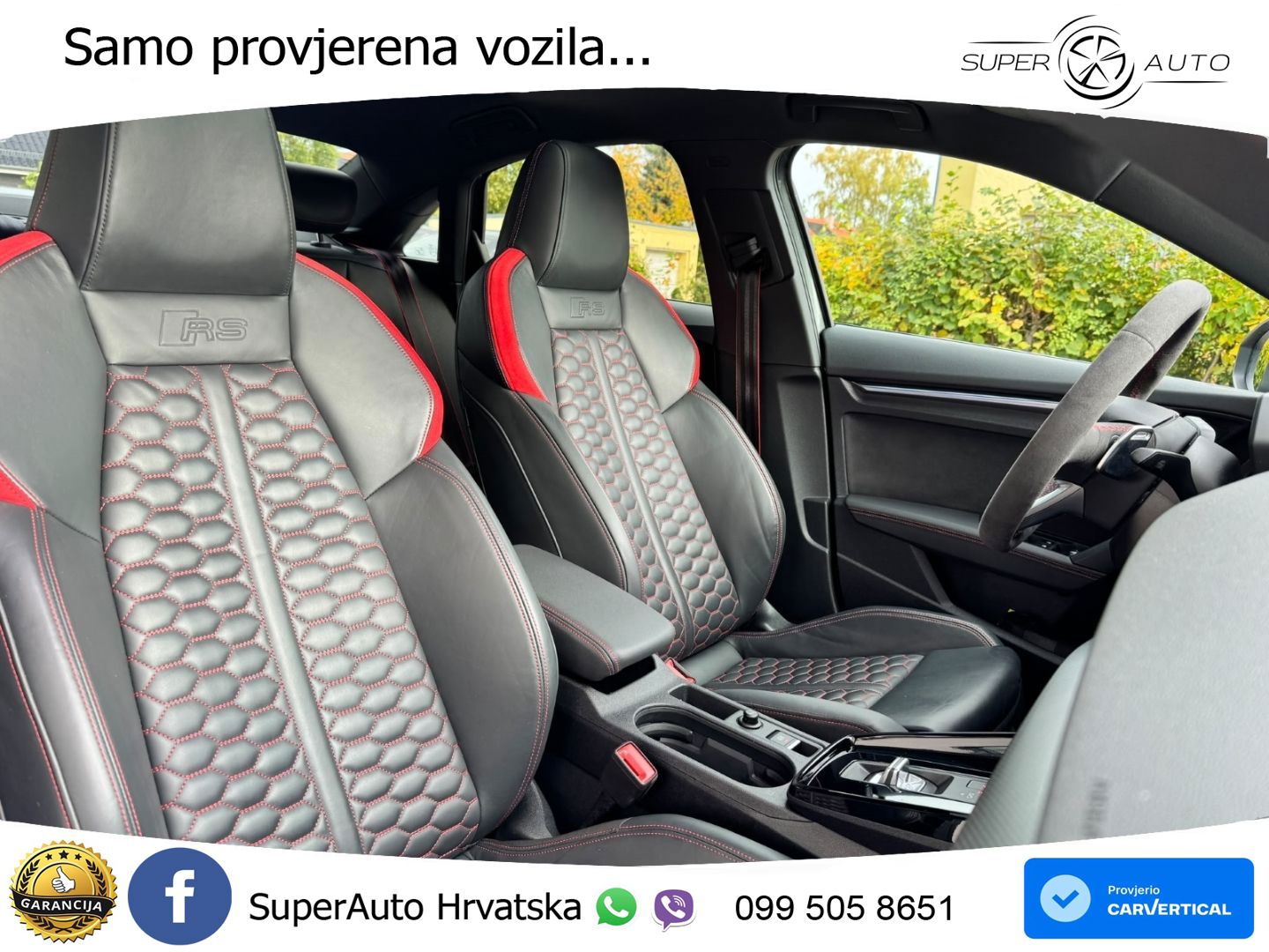 Audi RS3 Sedan 2.5 TFSI (400 KS) quattro S tronic MATRIX+GR SJED+KAM