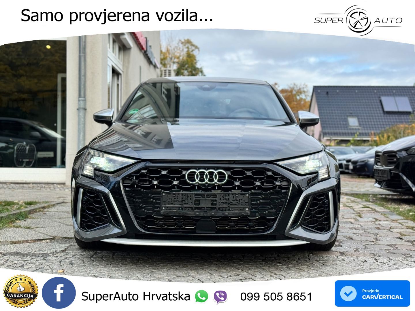 Audi RS3 Sedan 2.5 TFSI (400 KS) quattro S tronic MATRIX+GR SJED+KAM