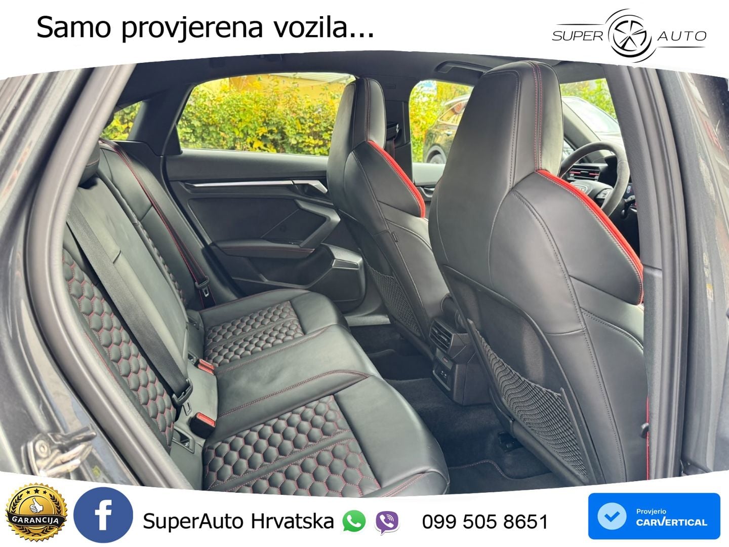 Audi RS3 Sedan 2.5 TFSI (400 KS) quattro S tronic MATRIX+GR SJED+KAM
