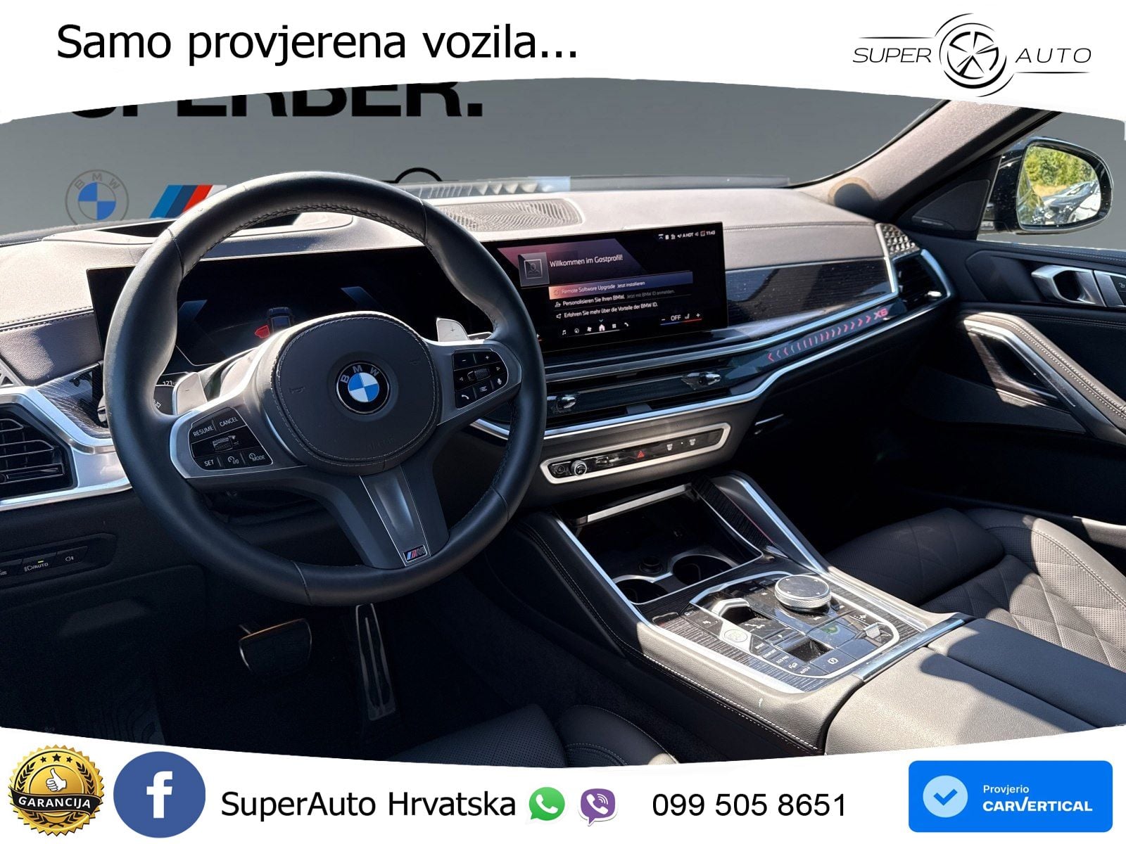 BMW X6 40d (352 KS) xDrive Steptronic M Sport LED+GR SJED+ACC
