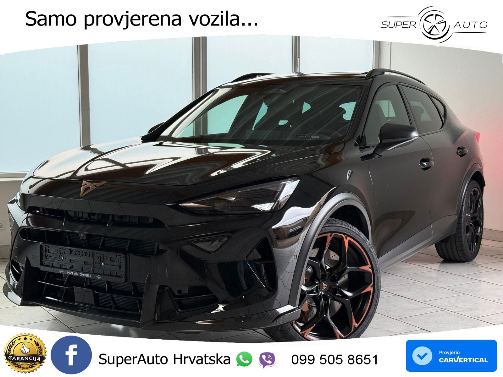 Cupra Formentor VZ5 2.5 TSI (390 KS) 4Drive DSG MATRIX+GR SJED+KAM
