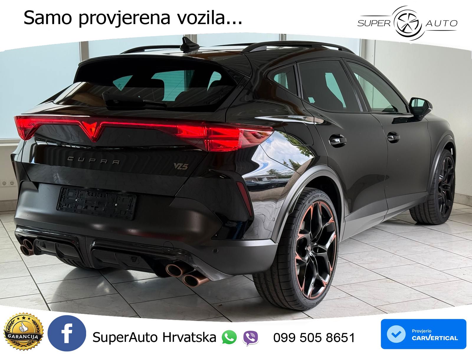 Cupra Formentor VZ5 2.5 TSI (390 KS) 4Drive DSG MATRIX+GR SJED+KAM