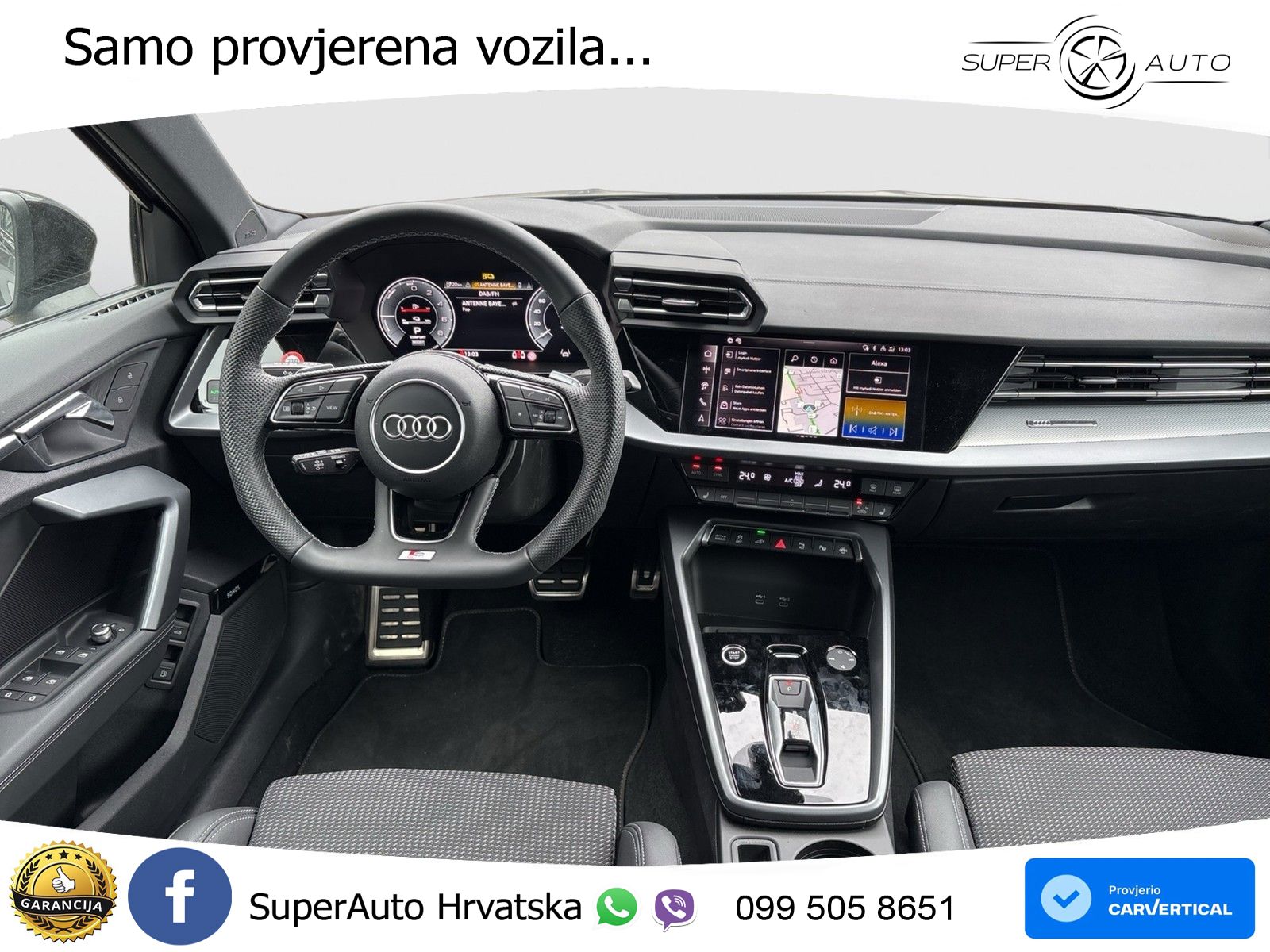 Audi A3 45 TFSIe (272 KS) S tronic S line LED+GR SJED+ACC