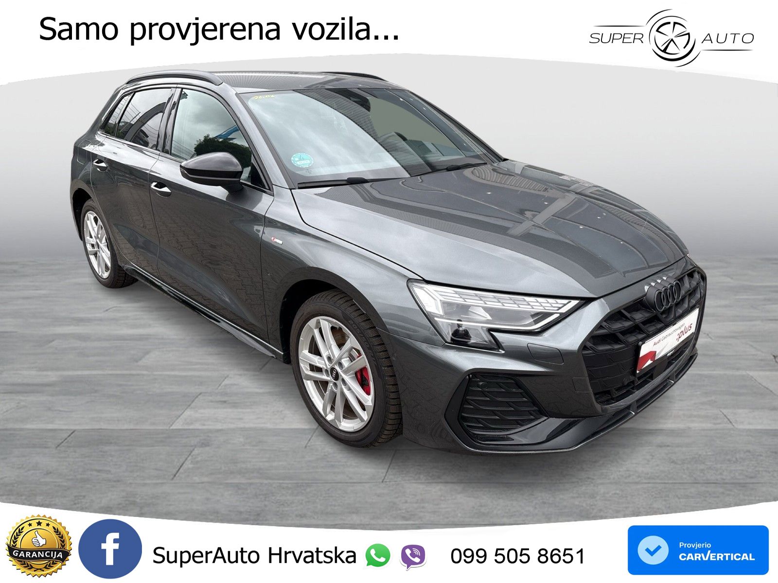 Audi A3 45 TFSIe (272 KS) S tronic S line LED+GR SJED+ACC