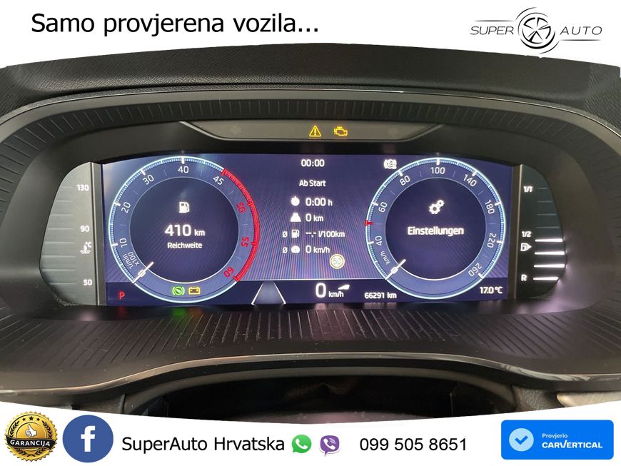 Škoda Octavia Combi 2.0 TDI (150 KS) DSG Selection LED+GR SJED+ACC