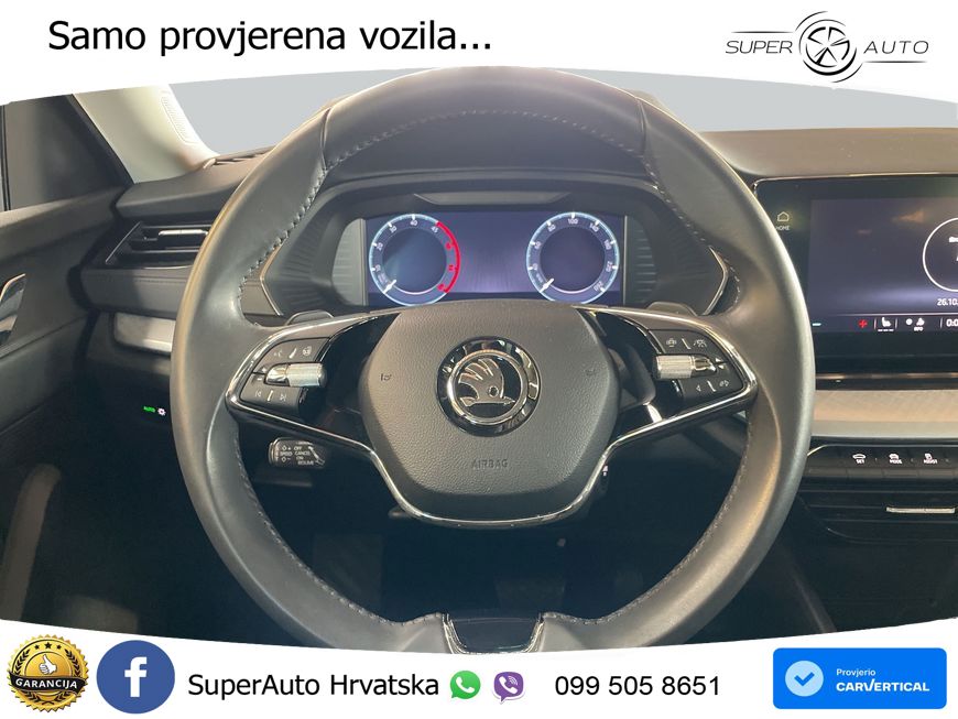 Škoda Octavia Combi 2.0 TDI (150 KS) DSG Selection LED+GR SJED+ACC