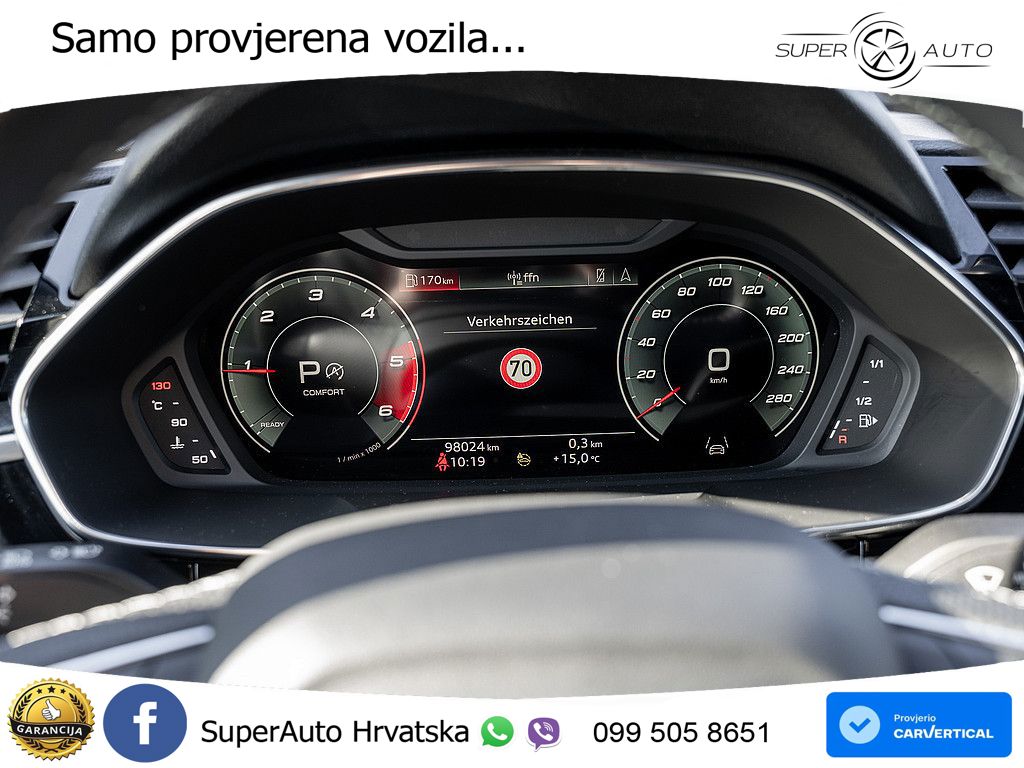 Audi Q3 Sportback 35 TDI (150 KS) S tronic LED+GR SJED+ACC