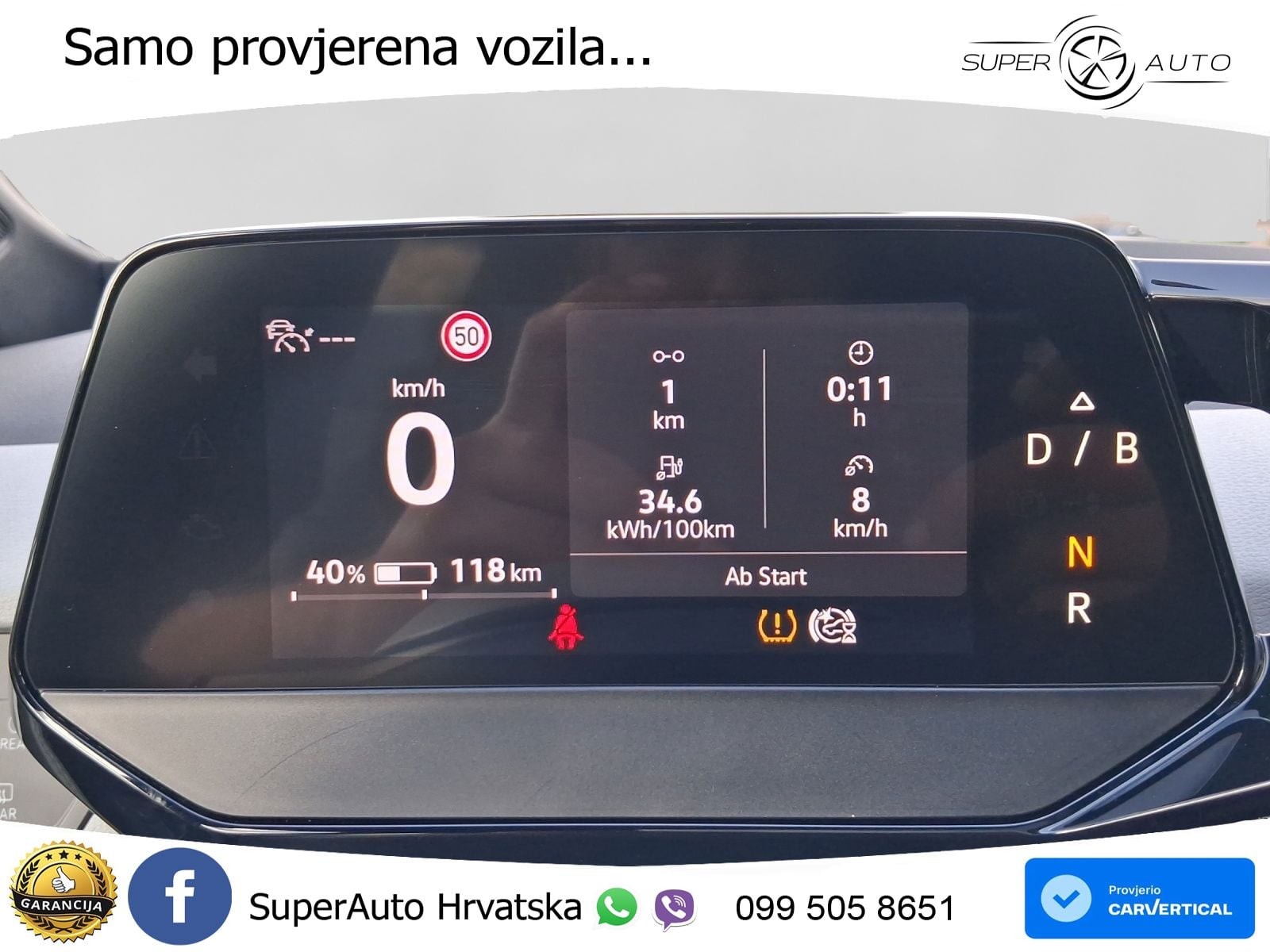Volkswagen ID.3 Pro 62 kWh (204 KS) LED+GR SJED+ACC
