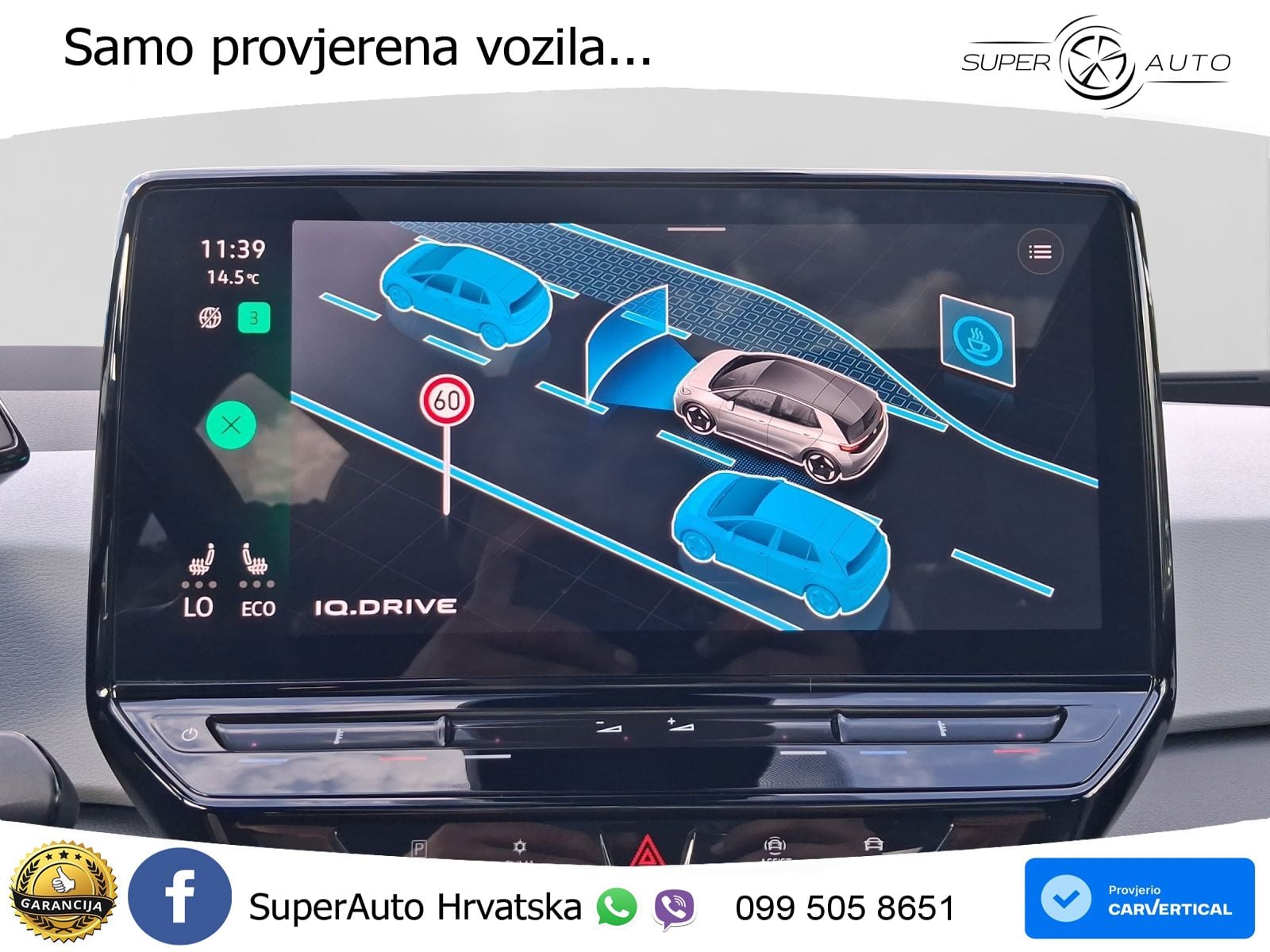 Volkswagen ID.3 Pro 62 kWh (204 KS) LED+GR SJED+ACC