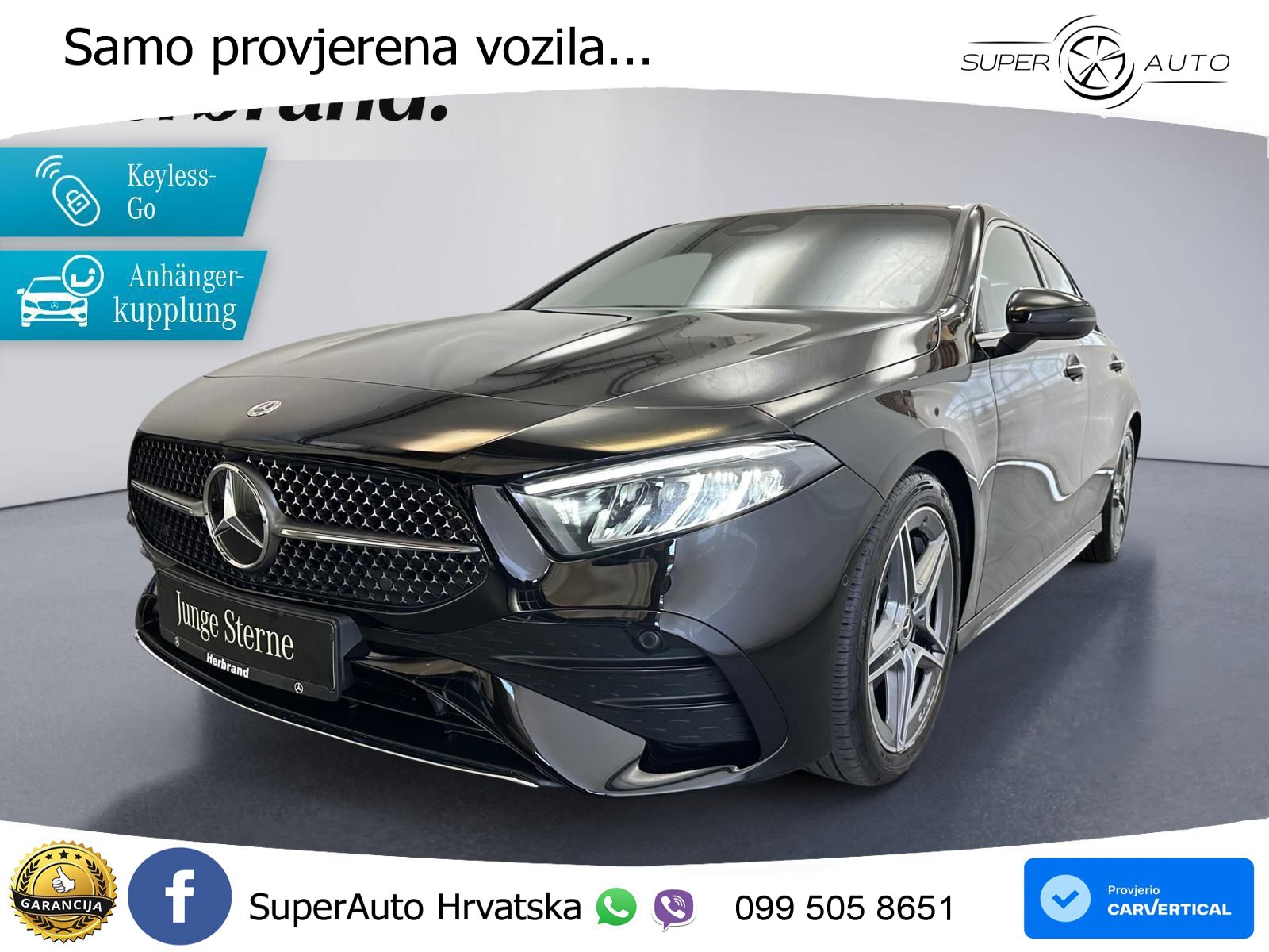 Mercedes-Benz A 200 7G-DCT AMG LED+GR SJED+ACC