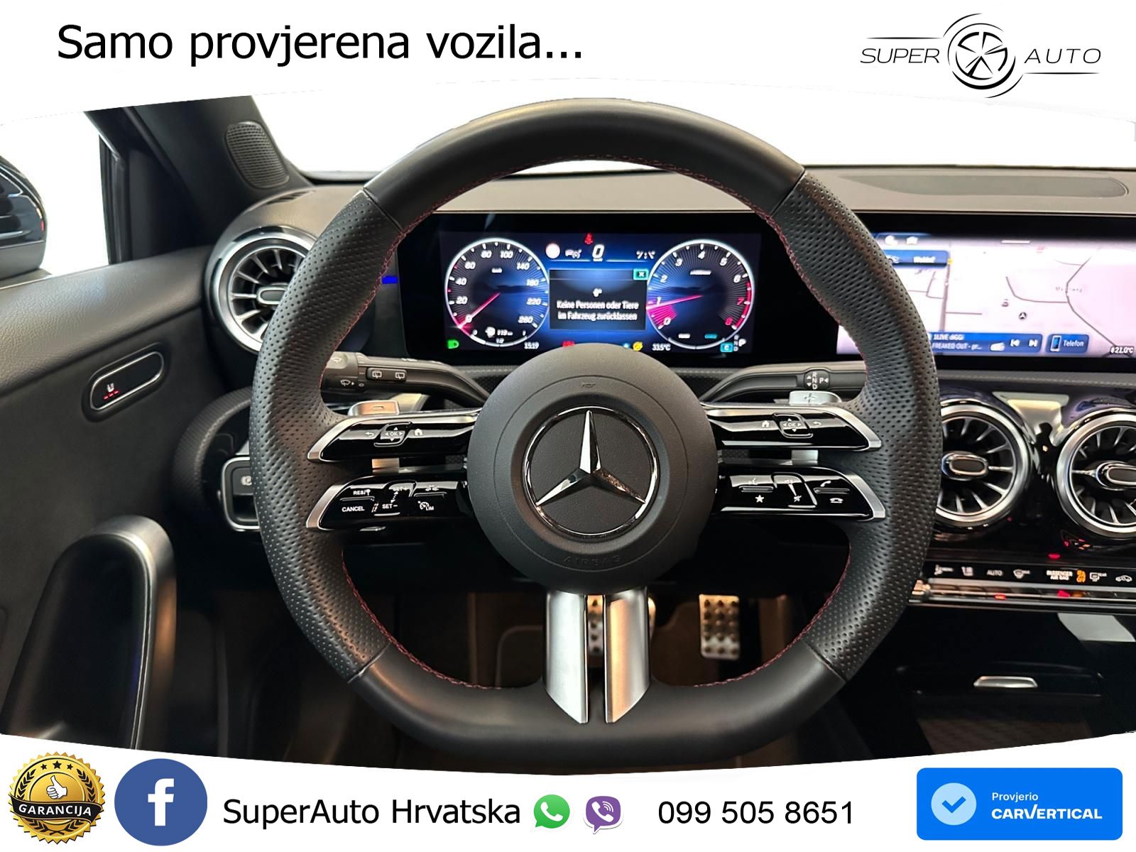 Mercedes-Benz A 200 7G-DCT AMG LED+GR SJED+ACC