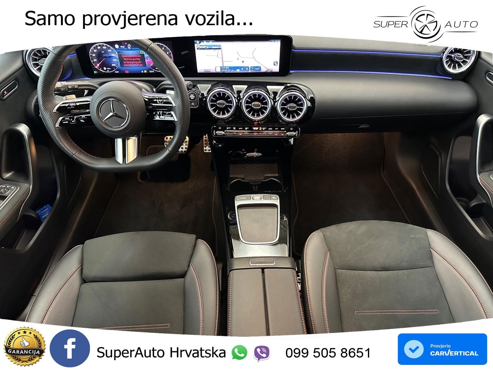 Mercedes-Benz A 200 7G-DCT AMG LED+GR SJED+ACC