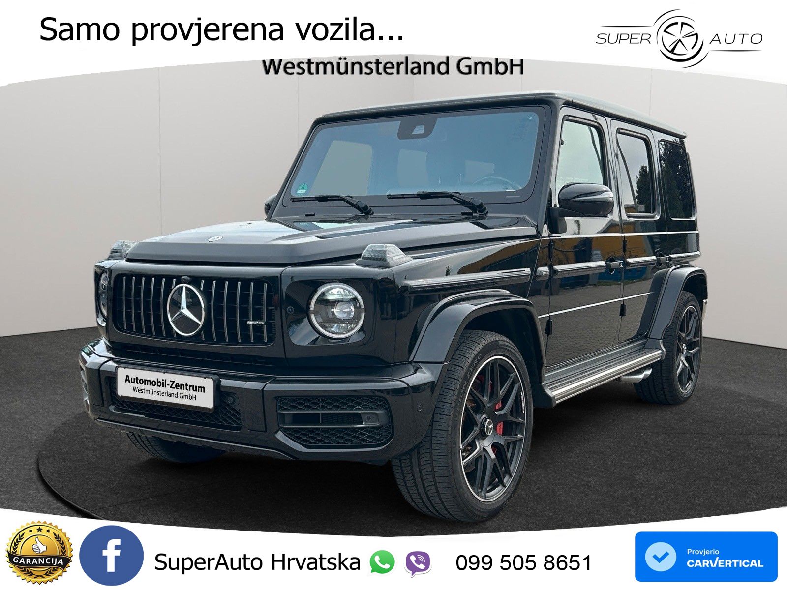 Mercedes AMG G 63 Long V8 (585 KS) 4MATIC 9G-TRONIC AMG SPEEDSHIFT TCT ZRAČNI+ACC+4xGR SJED+360