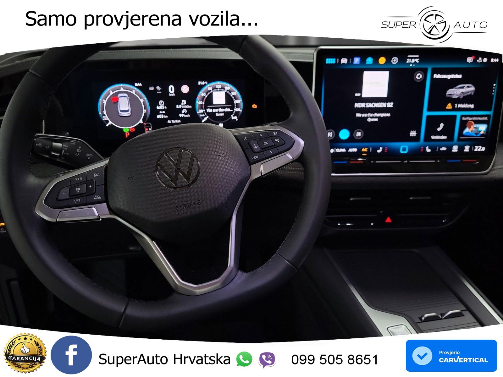 Volkswagen Passat Variant 1.5 eTSI (150 KS) DSG LED+GR SJED+ACC