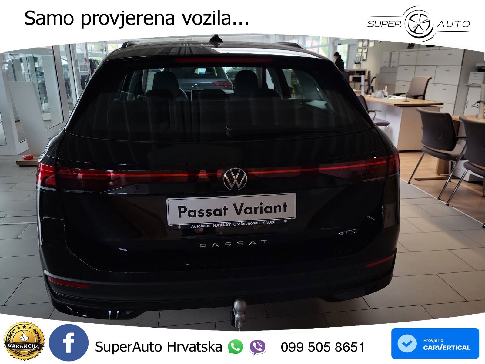 Volkswagen Passat Variant 1.5 eTSI (150 KS) DSG LED+GR SJED+ACC