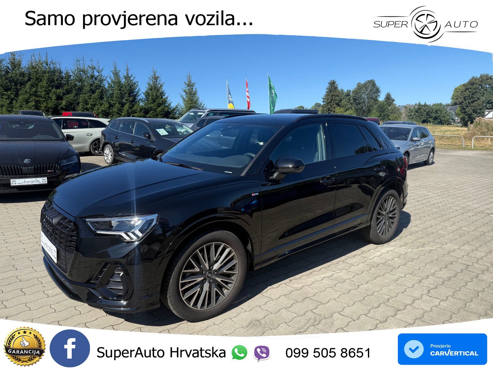 Audi Q3 40 TDI (193 KS) quattro S tronic S line LED+GR SJED+ACC