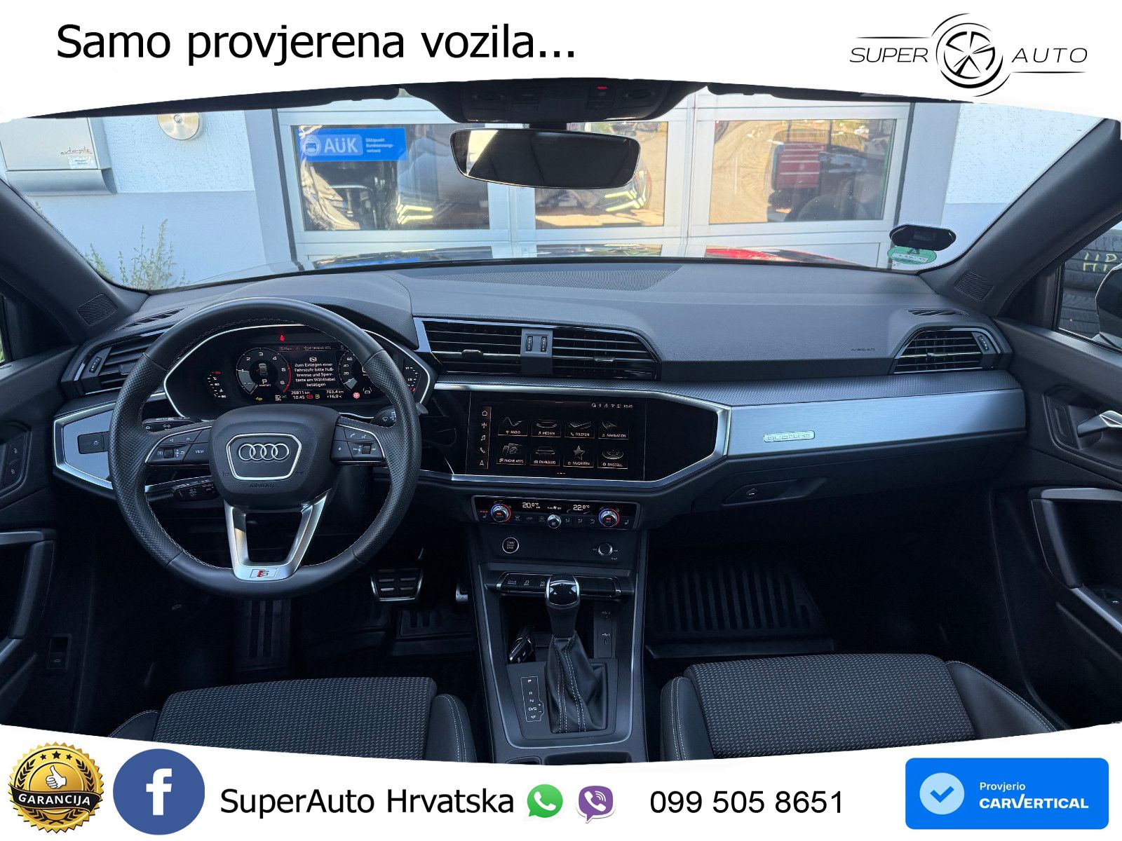 Audi Q3 40 TDI (193 KS) quattro S tronic S line LED+GR SJED+ACC