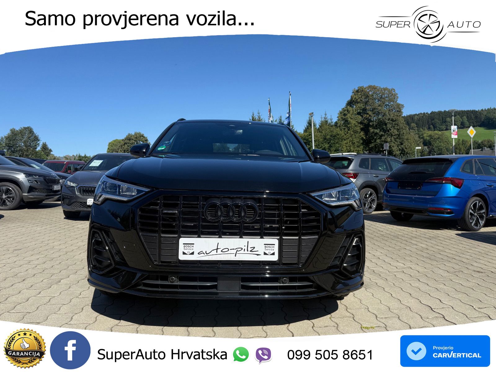 Audi Q3 40 TDI (193 KS) quattro S tronic S line LED+GR SJED+ACC