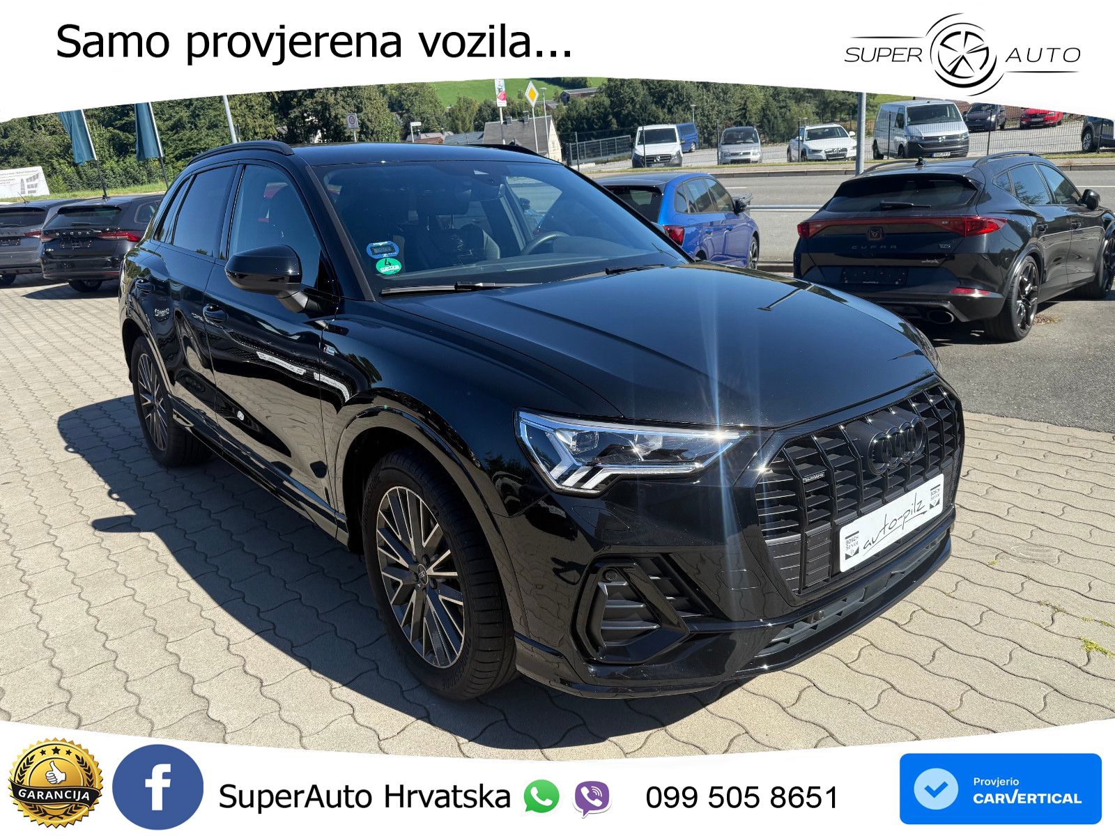 Audi Q3 40 TDI (193 KS) quattro S tronic S line LED+GR SJED+ACC