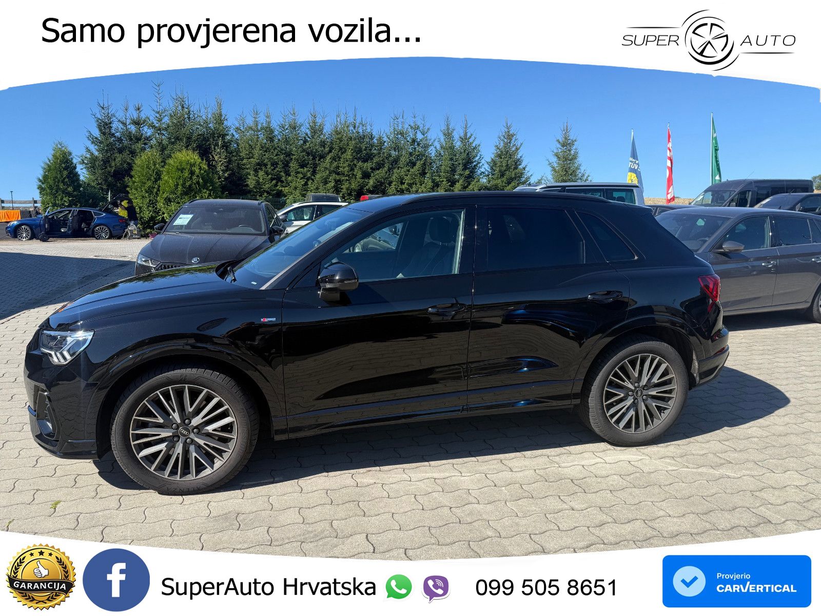 Audi Q3 40 TDI (193 KS) quattro S tronic S line LED+GR SJED+ACC