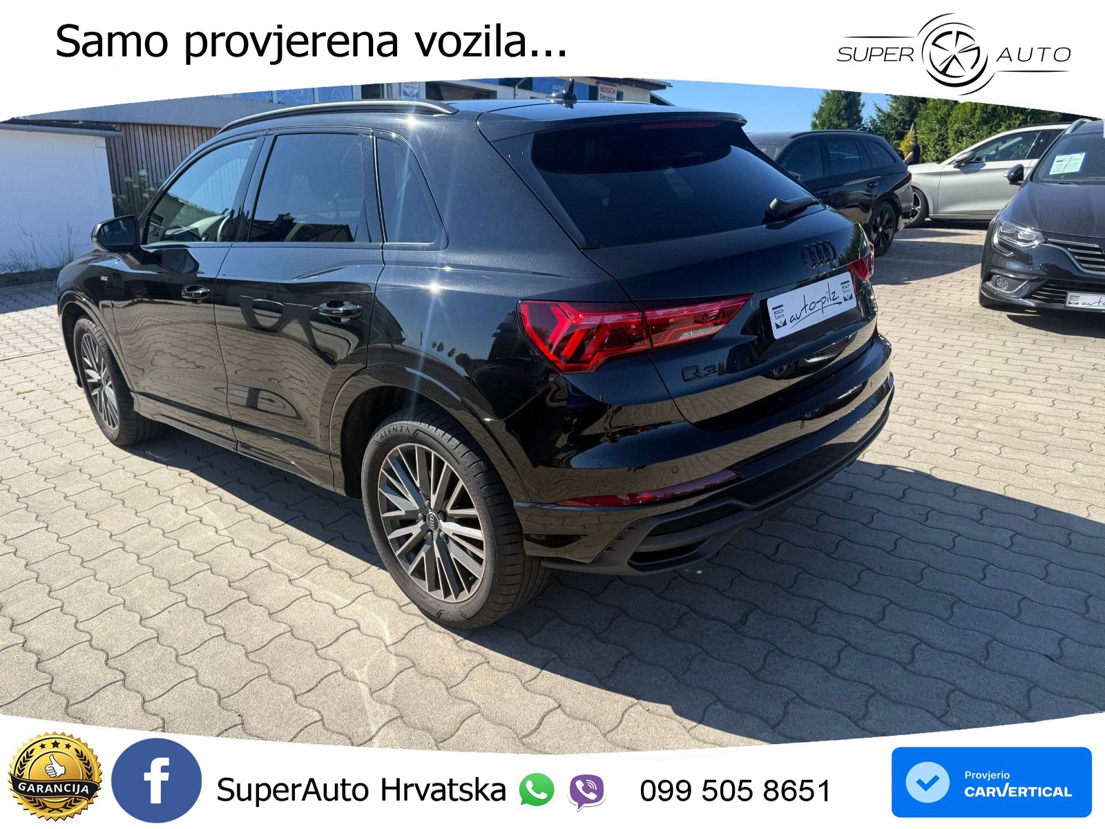 Audi Q3 40 TDI (193 KS) quattro S tronic S line LED+GR SJED+ACC