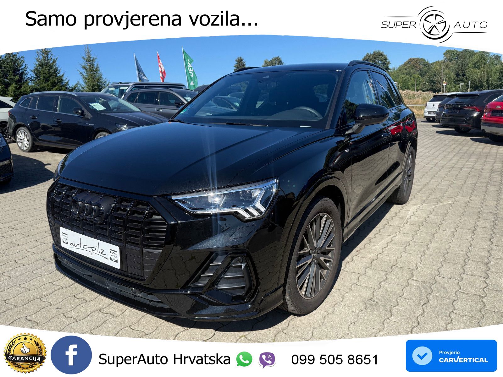 Audi Q3 40 TDI (193 KS) quattro S tronic S line LED+GR SJED+ACC