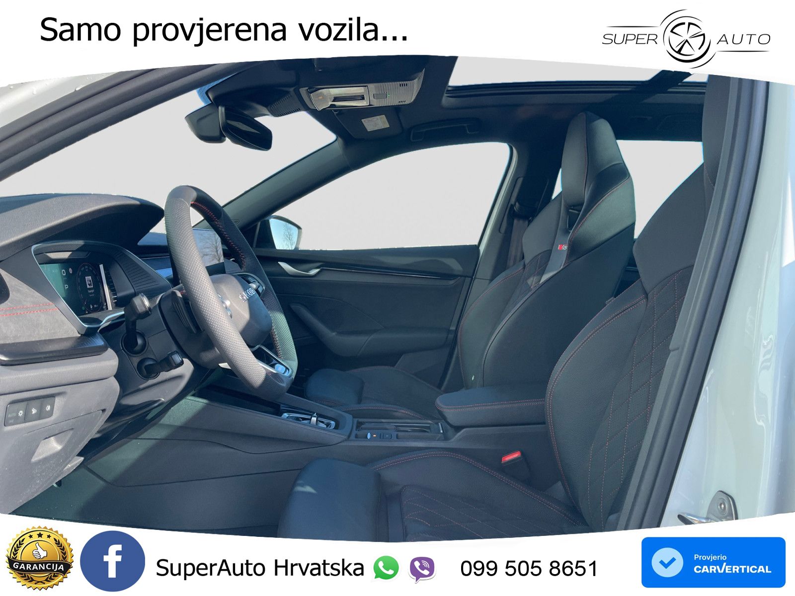 Škoda Octavia Combi RS 2.0 TSI (265 KS) DSG LED+GR SJED+ACC