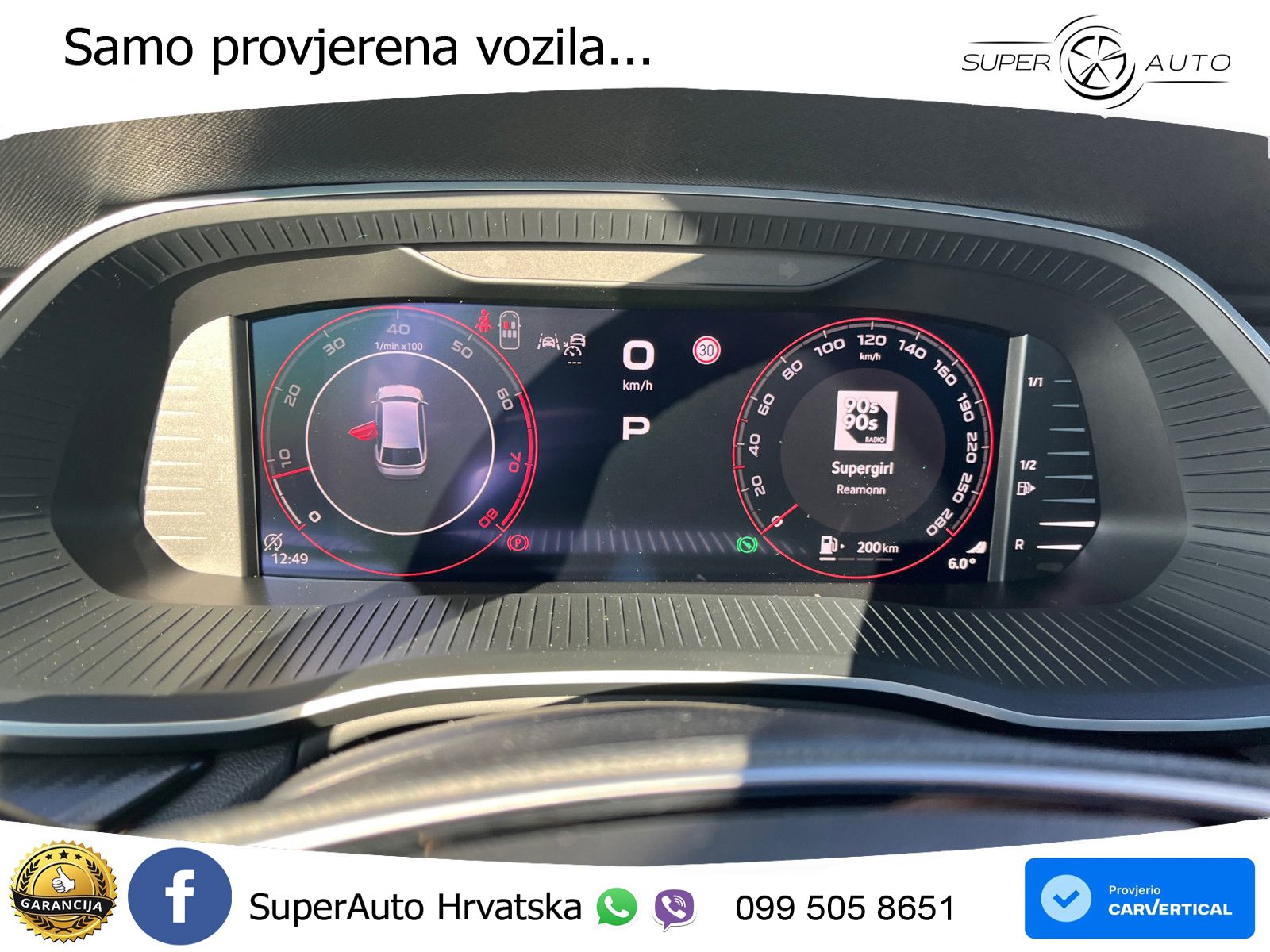 Škoda Octavia Combi RS 2.0 TSI (265 KS) DSG LED+GR SJED+ACC