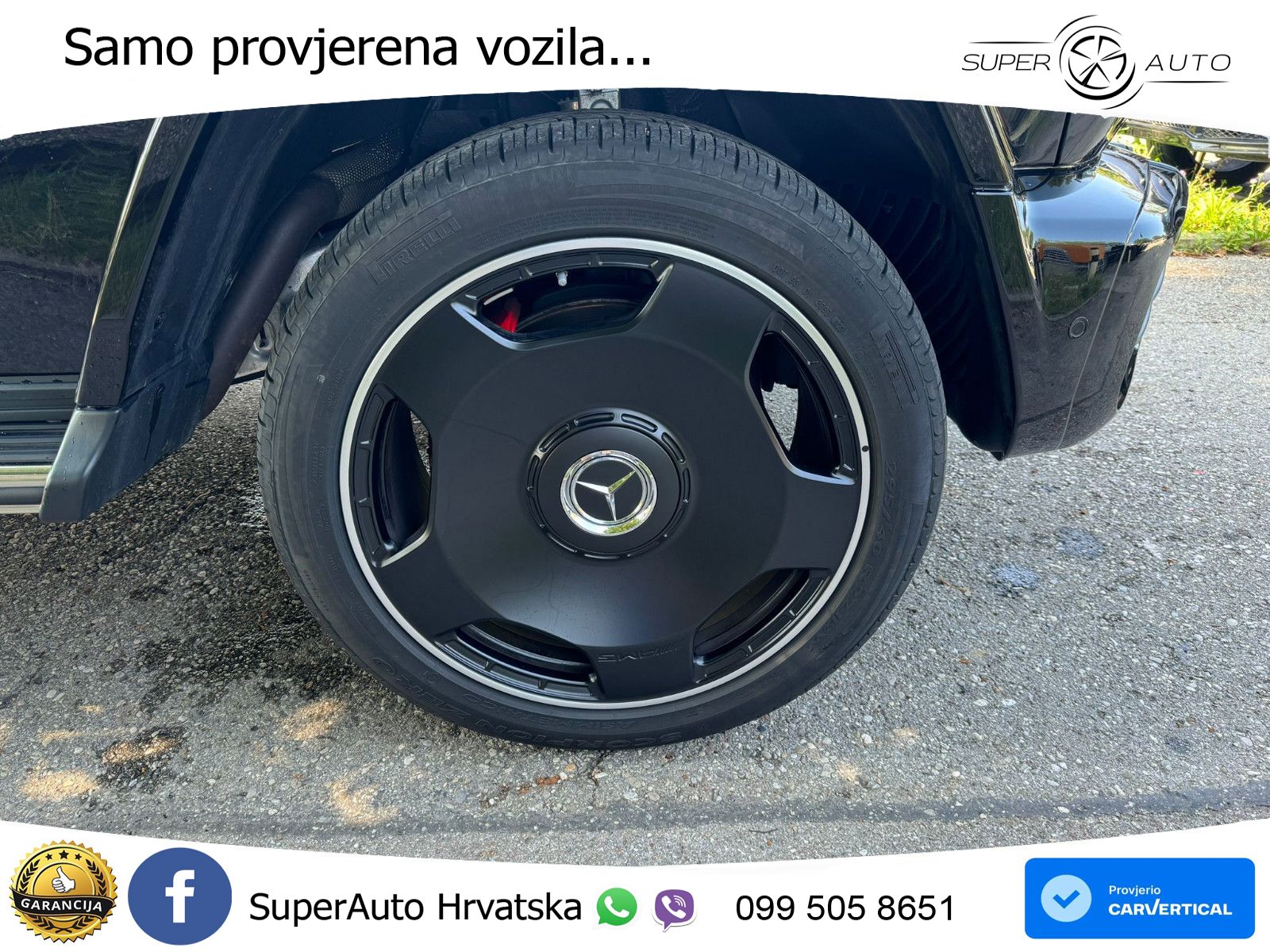 Mercedes AMG G 63 Long V8 (585 KS) 4MATIC 9G-TRONIC AMG SPEEDSHIFT TCT LED+GR SJED+ACC