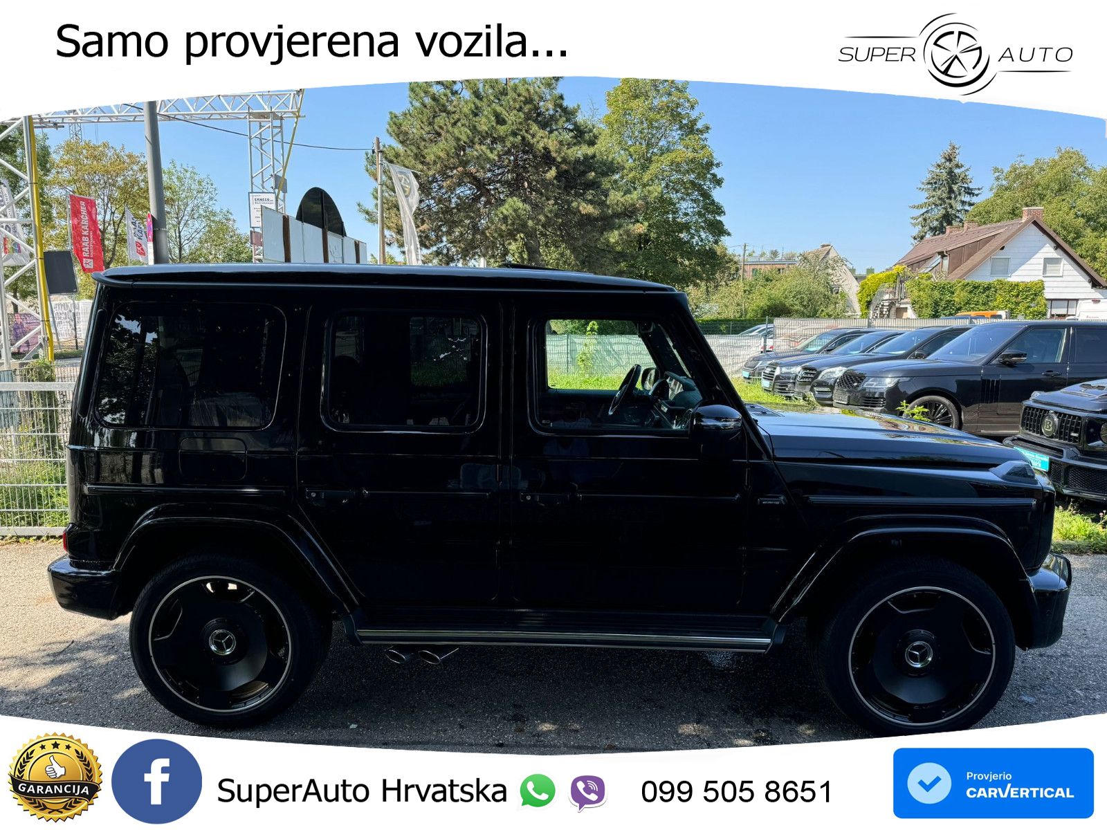 Mercedes AMG G 63 Long V8 (585 KS) 4MATIC 9G-TRONIC AMG SPEEDSHIFT TCT LED+GR SJED+ACC