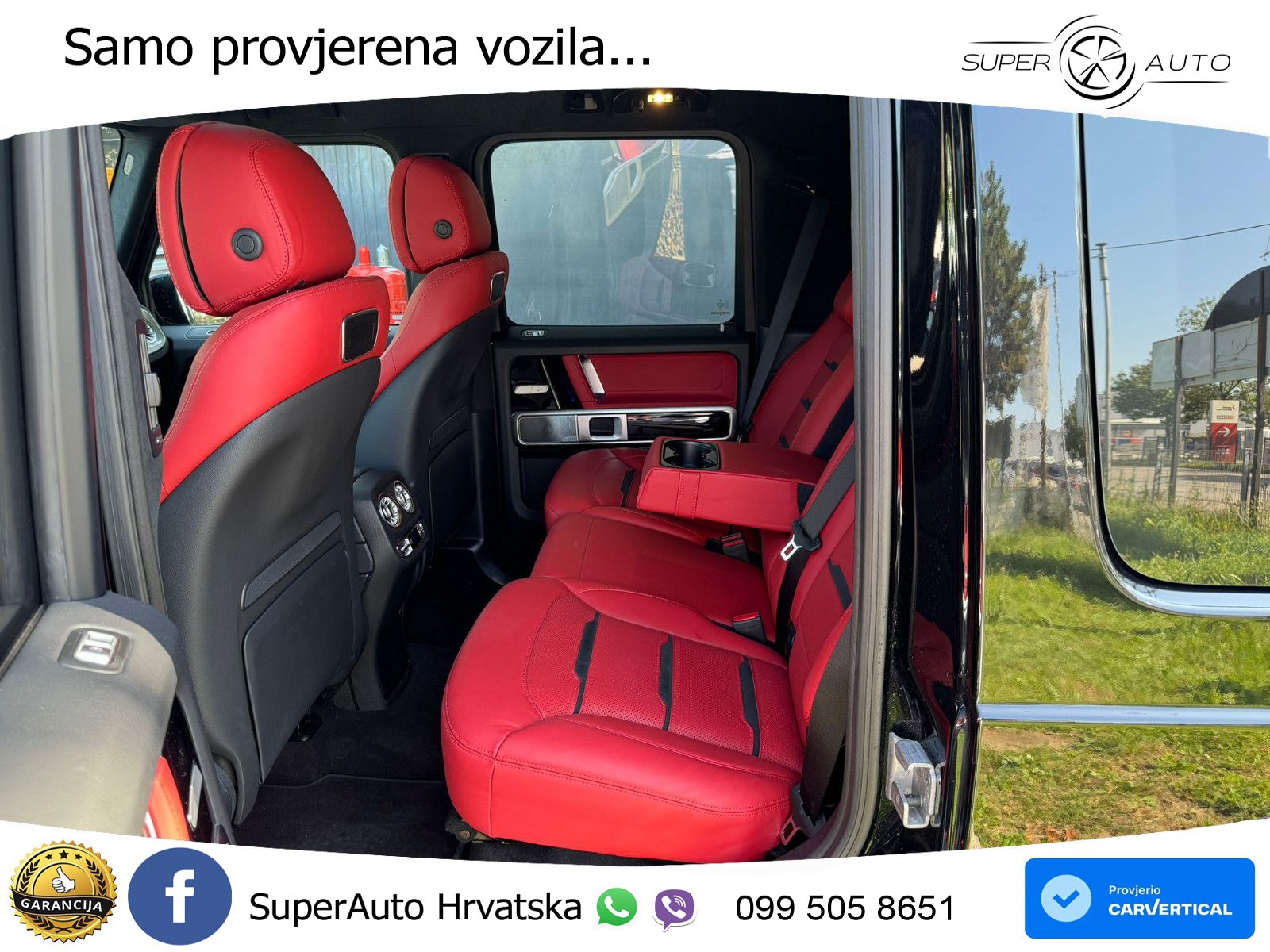 Mercedes AMG G 63 Long V8 (585 KS) 4MATIC 9G-TRONIC AMG SPEEDSHIFT TCT LED+GR SJED+ACC