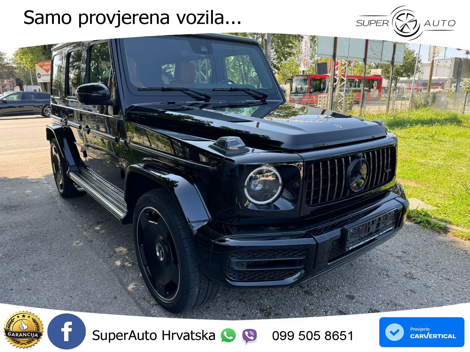 Mercedes AMG G 63 Long V8 (585 KS) 4MATIC 9G-TRONIC AMG SPEEDSHIFT TCT LED+GR SJED+ACC