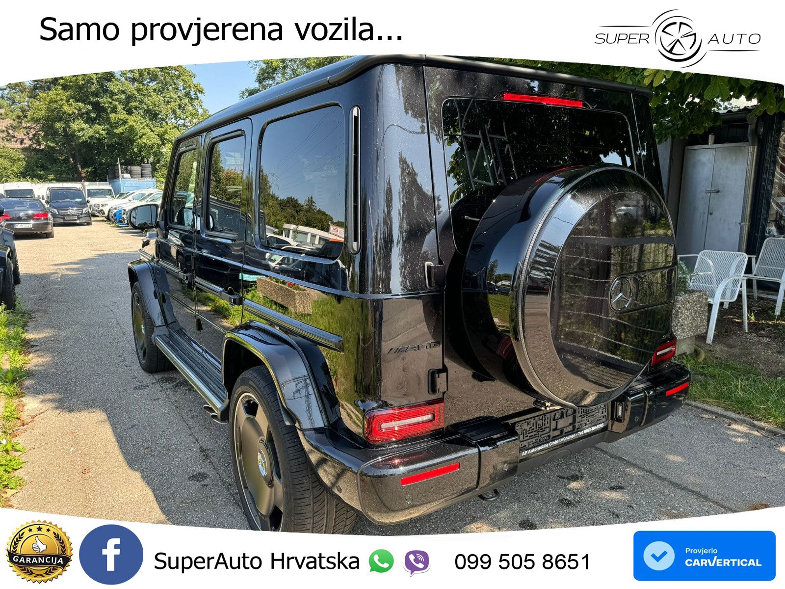 Mercedes AMG G 63 Long V8 (585 KS) 4MATIC 9G-TRONIC AMG SPEEDSHIFT TCT LED+GR SJED+ACC