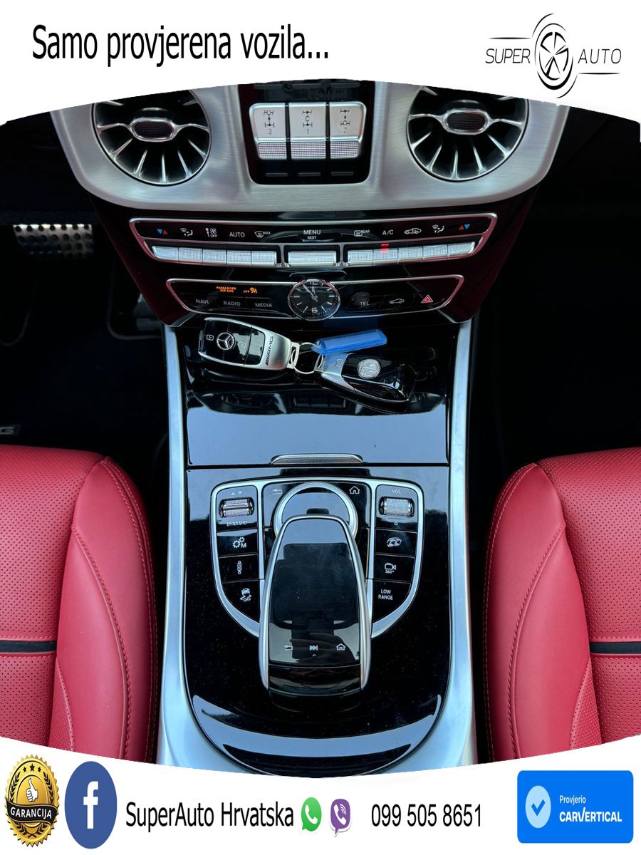 Mercedes AMG G 63 Long V8 (585 KS) 4MATIC 9G-TRONIC AMG SPEEDSHIFT TCT LED+GR SJED+ACC