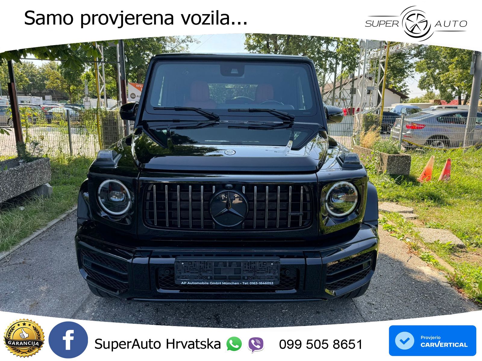 Mercedes AMG G 63 Long V8 (585 KS) 4MATIC 9G-TRONIC AMG SPEEDSHIFT TCT LED+GR SJED+ACC
