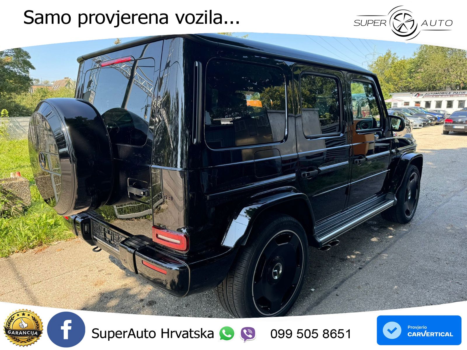 Mercedes AMG G 63 Long V8 (585 KS) 4MATIC 9G-TRONIC AMG SPEEDSHIFT TCT LED+GR SJED+ACC