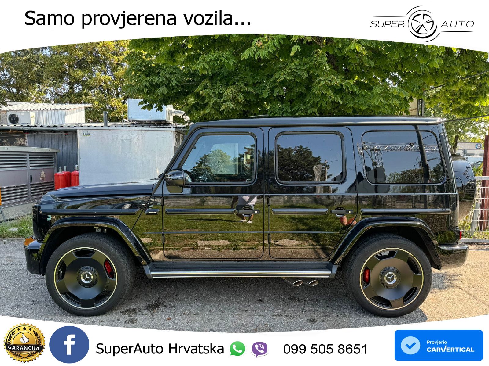 Mercedes AMG G 63 Long V8 (585 KS) 4MATIC 9G-TRONIC AMG SPEEDSHIFT TCT LED+GR SJED+ACC