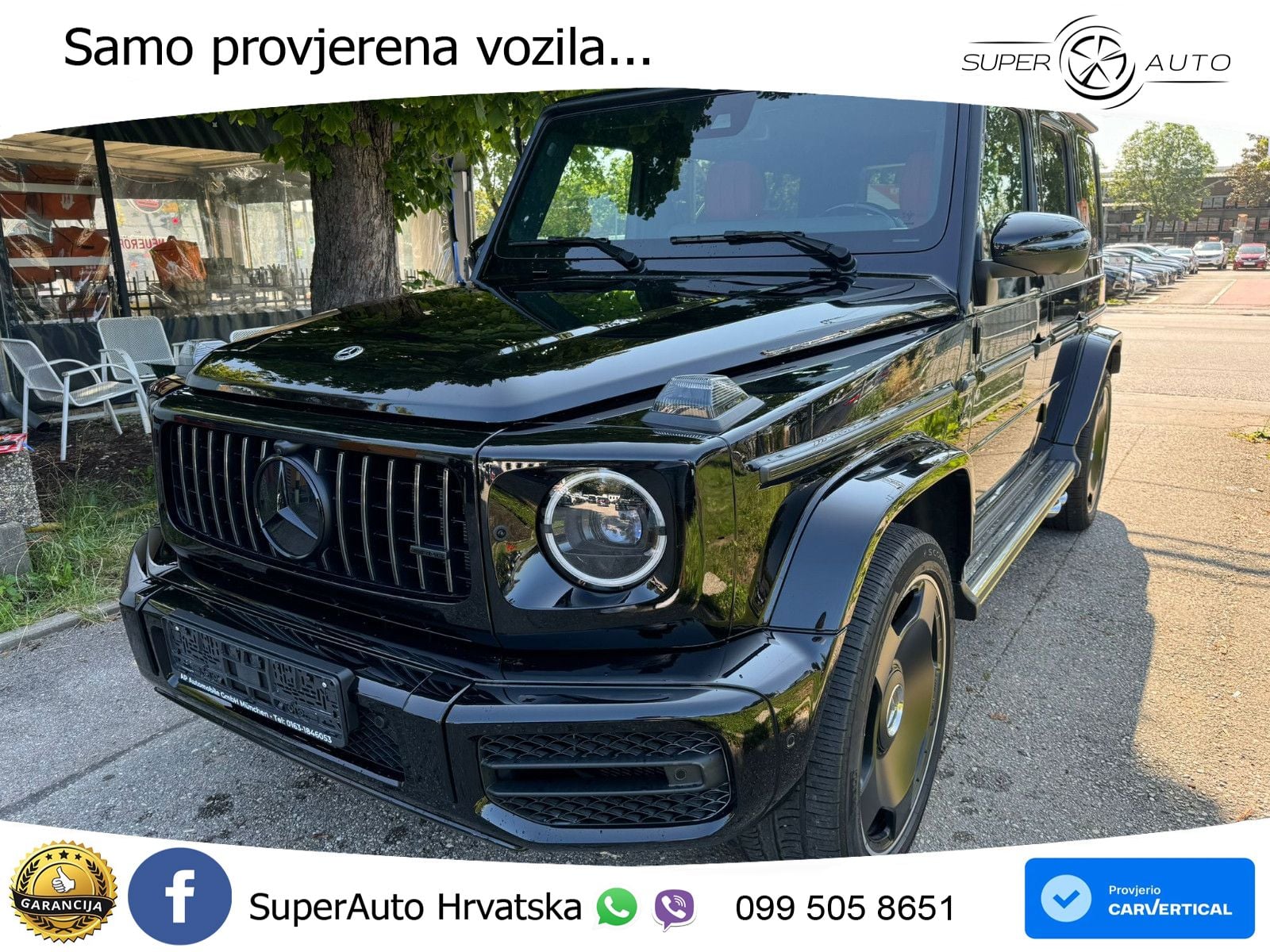Mercedes AMG G 63 Long V8 (585 KS) 4MATIC 9G-TRONIC AMG SPEEDSHIFT TCT LED+GR SJED+ACC