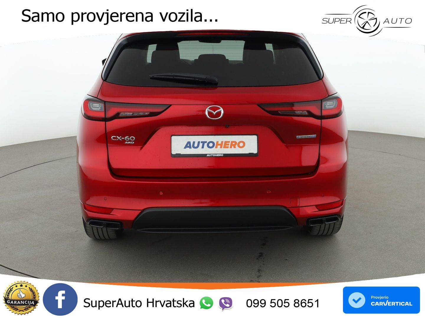 Mazda CX-60 2.5 e-Skyactiv (328 KS) AWD Automatic LED+GR SJED+ACC