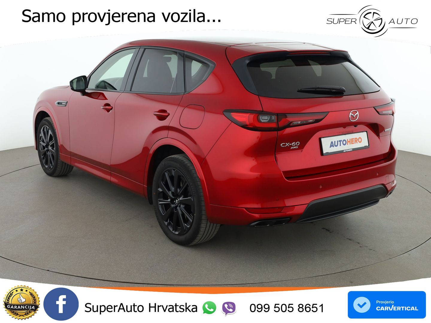 Mazda CX-60 2.5 e-Skyactiv (328 KS) AWD Automatic LED+GR SJED+ACC