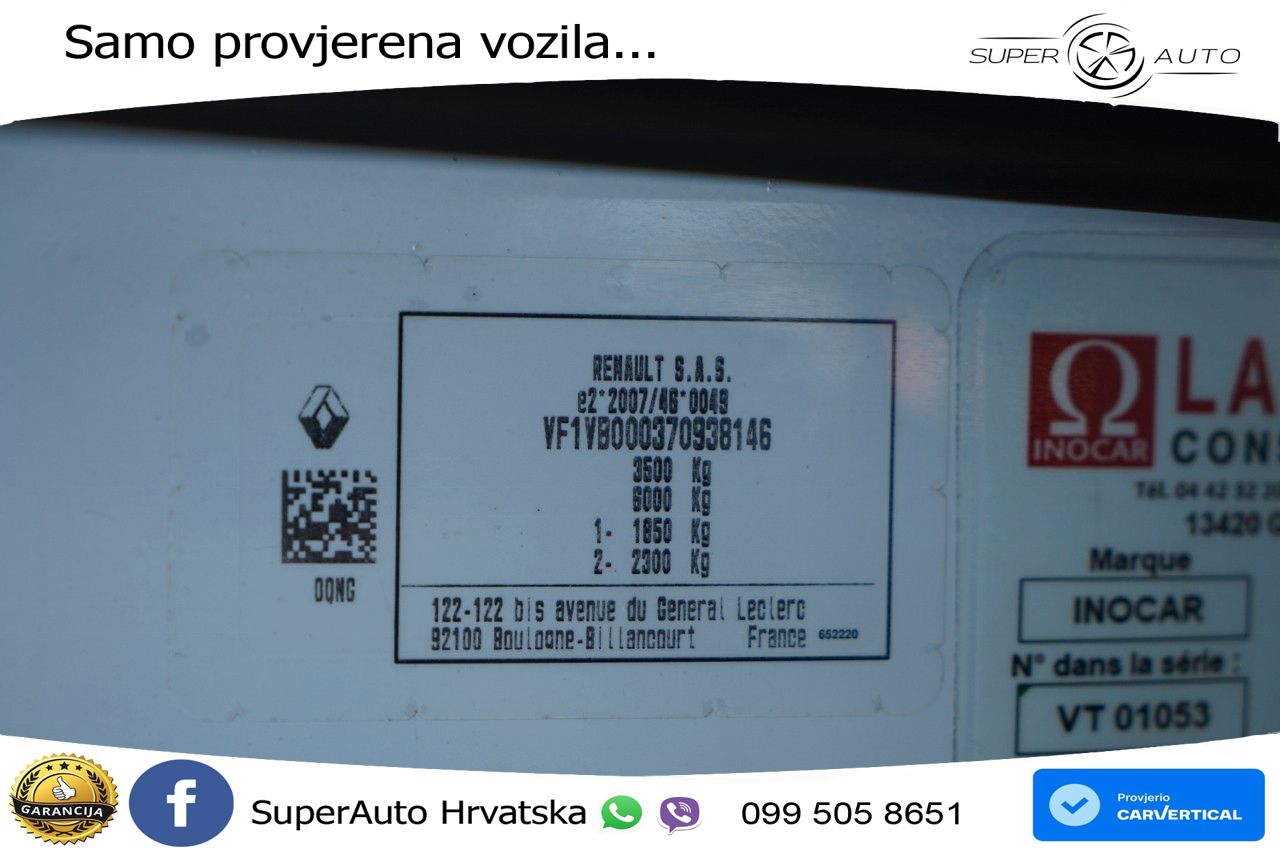Renault MASTER / KONTENER - 4,25 M / SPROWADZONY / EURO 136 KS