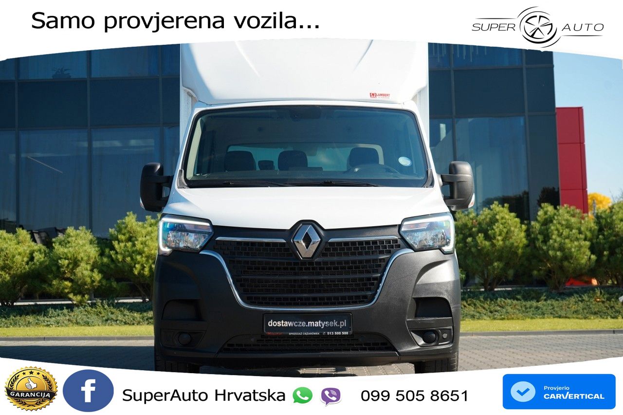 Renault MASTER / KONTENER - 4,25 M / SPROWADZONY / EURO 136 KS