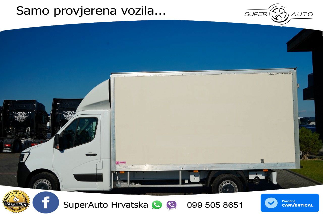 Renault MASTER / KONTENER - 4,25 M / SPROWADZONY / EURO 136 KS