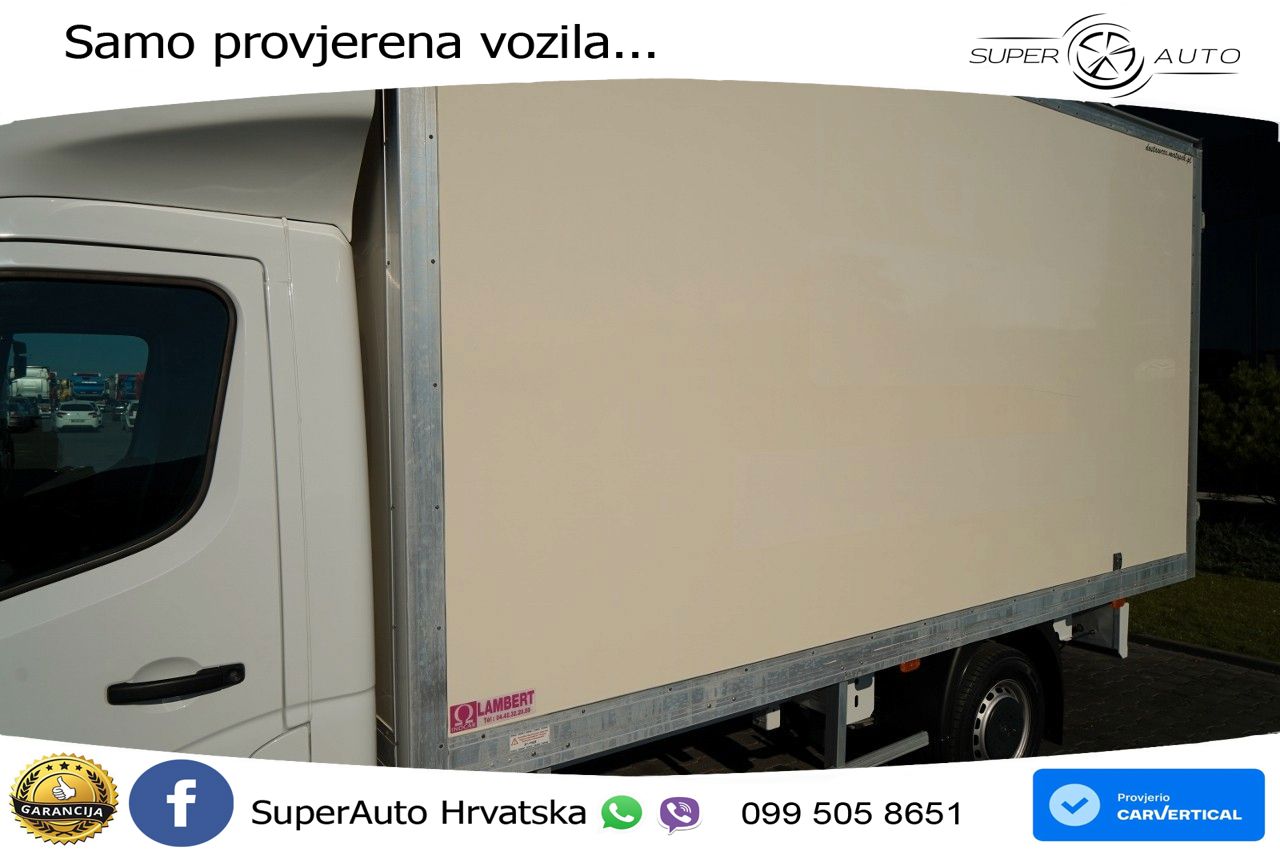 Renault MASTER / KONTENER - 4,25 M / SPROWADZONY / EURO 136 KS