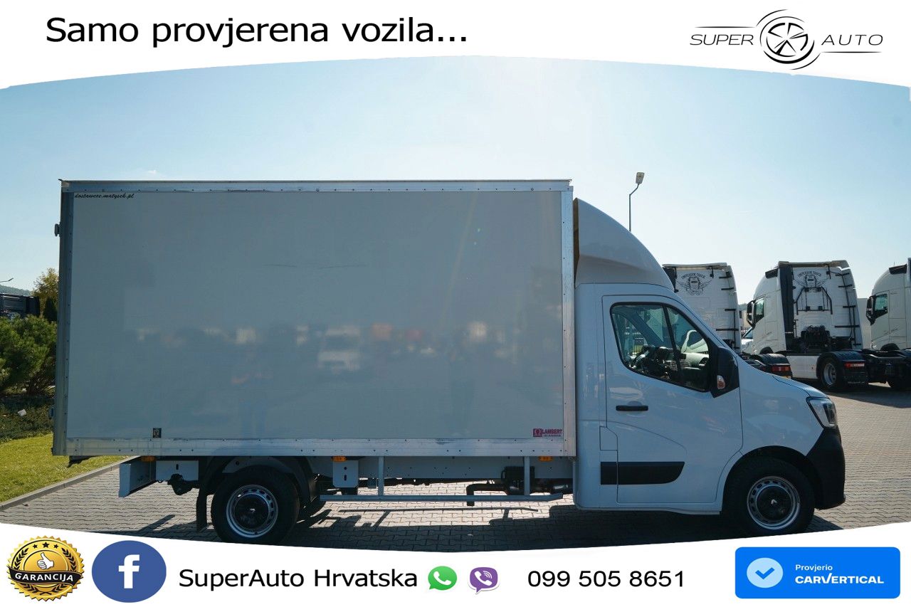 Renault MASTER / KONTENER - 4,25 M / SPROWADZONY / EURO 136 KS