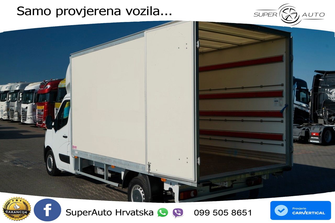 Renault MASTER / KONTENER - 4,25 M / SPROWADZONY / EURO 136 KS